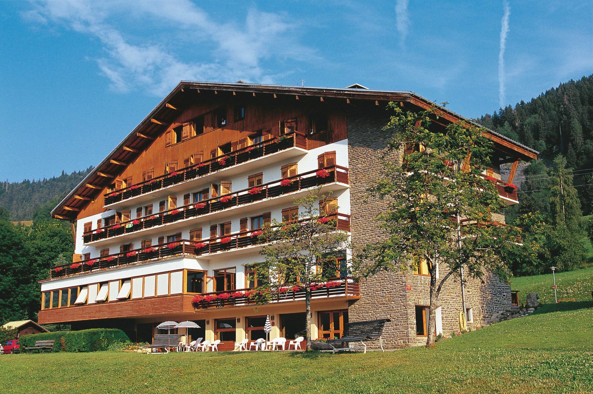 Hotel Vacances Bleues Les Chalets Du Prariand Megeve Exterior photo