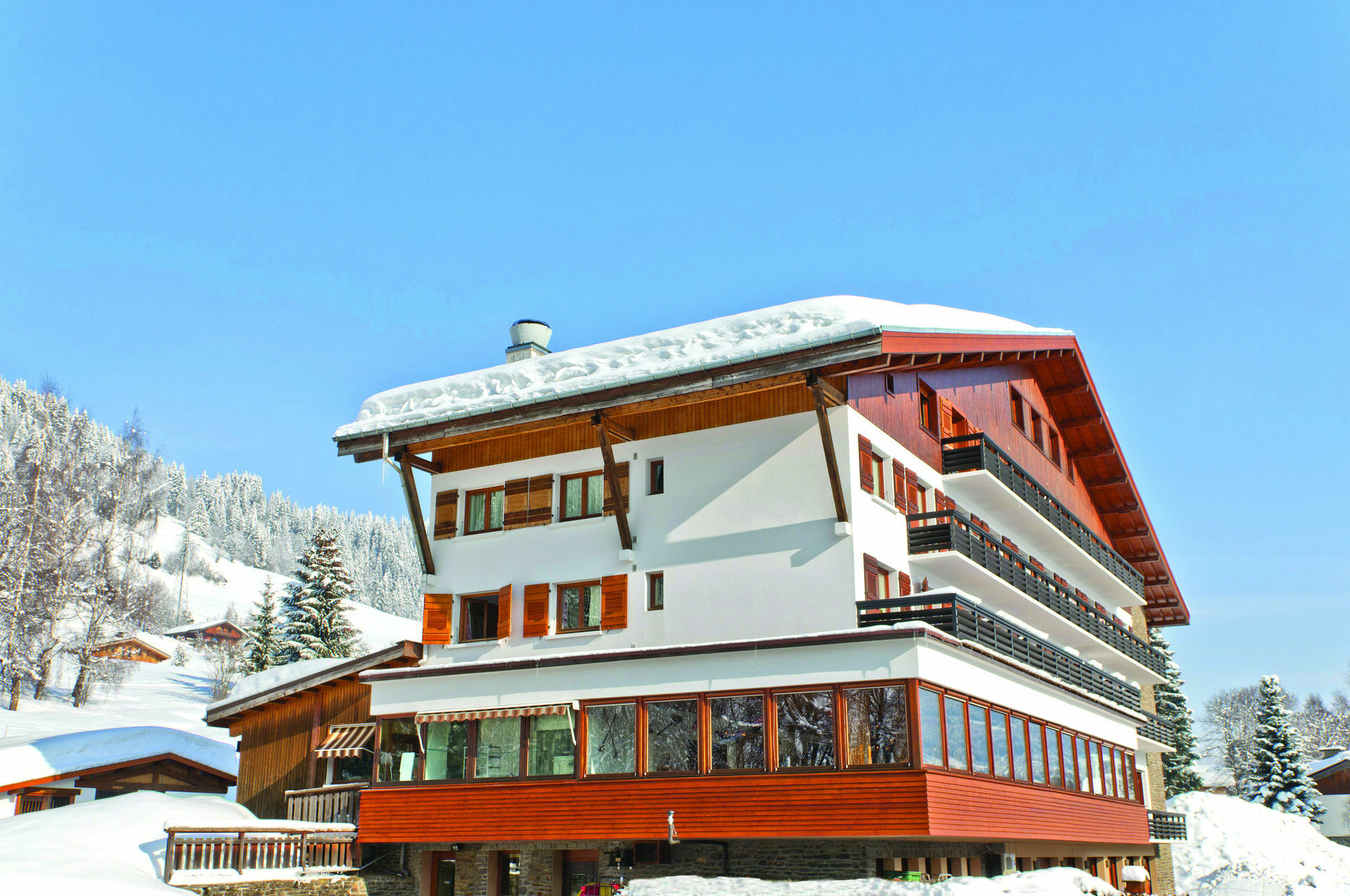 Hotel Vacances Bleues Les Chalets Du Prariand Megeve Exterior photo